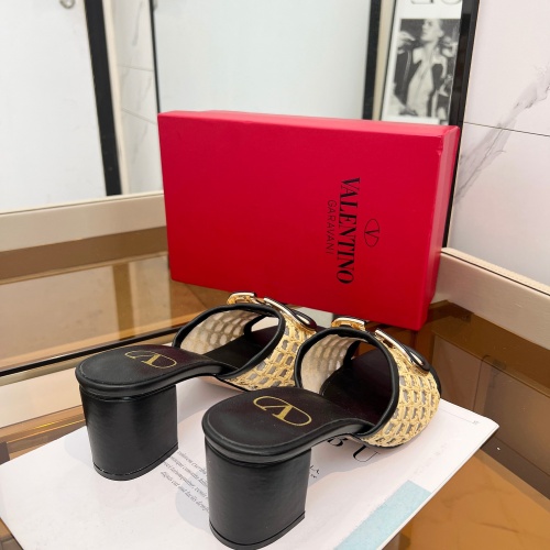 Replica Valentino Slippers For Women #1198493 $88.00 USD for Wholesale