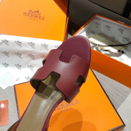 Replica Hermes Sandal For Women #1198496 $96.00 USD for Wholesale