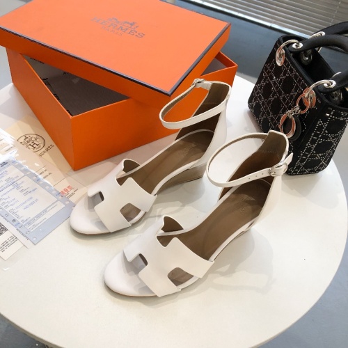 Replica Hermes Sandal For Women #1198499 $96.00 USD for Wholesale
