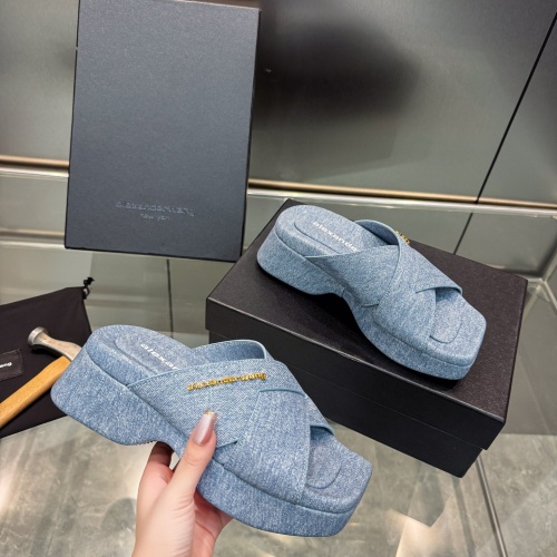 Replica Alexander Wang Slippers For Women #1198520 $98.00 USD for Wholesale