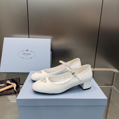 Replica Prada High-heeled Shoes For Women #1198521 $102.00 USD for Wholesale