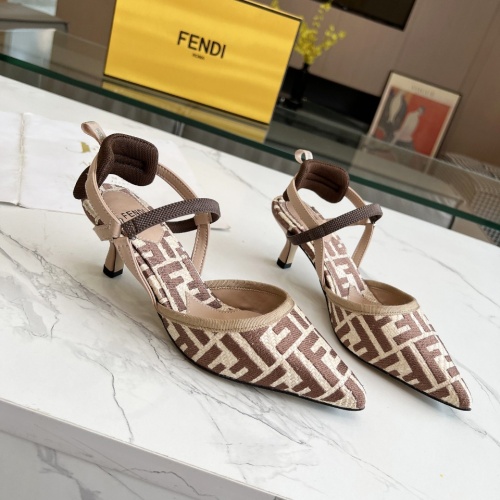 Replica Fendi Sandal For Women #1198538 $100.00 USD for Wholesale