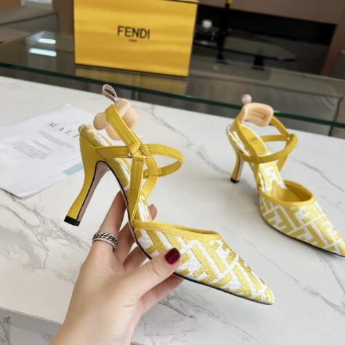 Replica Fendi Sandal For Women #1198542 $100.00 USD for Wholesale
