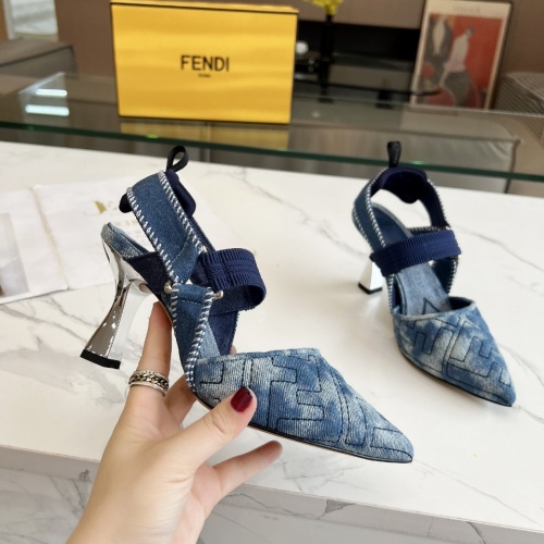 Replica Fendi Sandal For Women #1198543 $98.00 USD for Wholesale