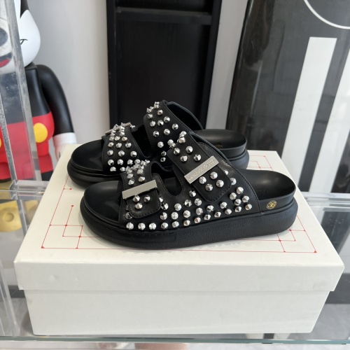 Alexander McQueen Slippers For Women #1198604 $115.00 USD, Wholesale Replica Alexander McQueen Slippers