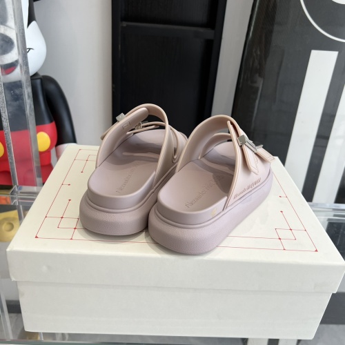 Replica Alexander McQueen Slippers For Women #1198605 $92.00 USD for Wholesale