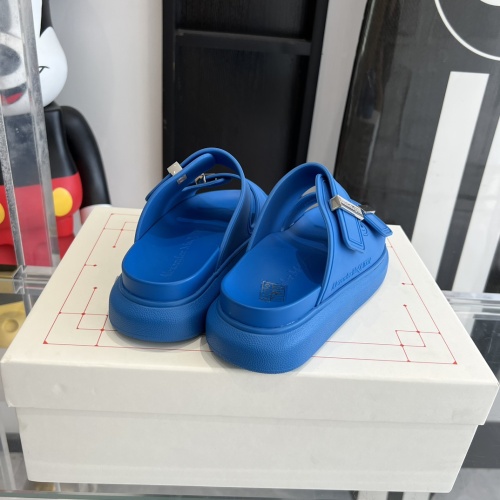 Replica Alexander McQueen Slippers For Women #1198608 $92.00 USD for Wholesale
