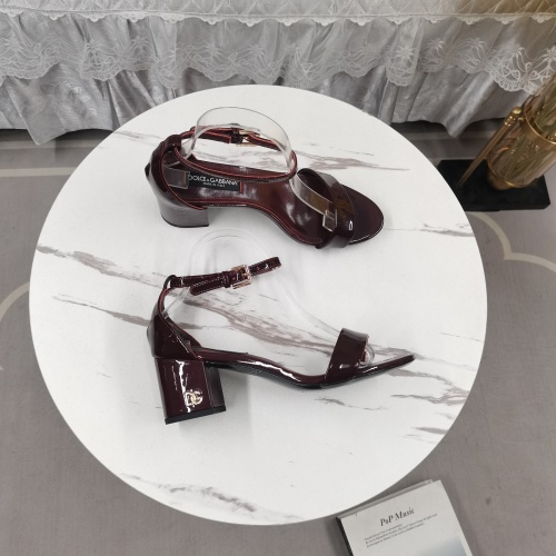 Replica Dolce & Gabbana D&G Sandal For Women #1198614 $122.00 USD for Wholesale