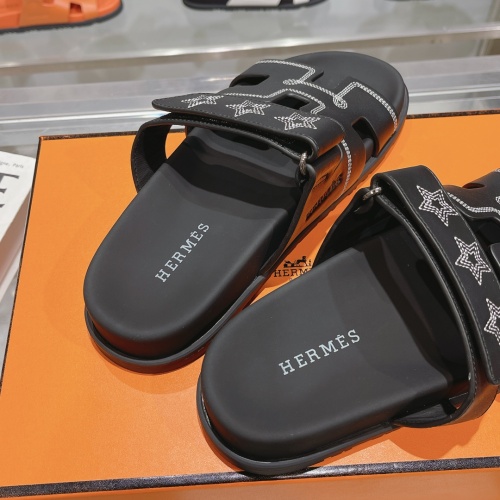 Replica Hermes Slippers For Women #1198659 $96.00 USD for Wholesale