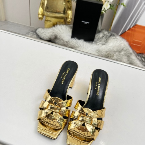 Replica Yves Saint Laurent YSL Slippers For Women #1198755 $82.00 USD for Wholesale