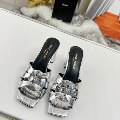 Replica Yves Saint Laurent YSL Slippers For Women #1198756 $82.00 USD for Wholesale