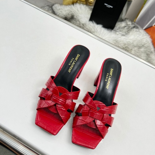 Replica Yves Saint Laurent YSL Slippers For Women #1198760 $82.00 USD for Wholesale