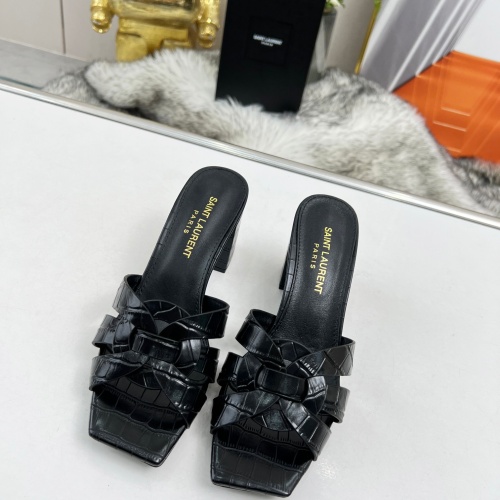 Replica Yves Saint Laurent YSL Slippers For Women #1198765 $82.00 USD for Wholesale