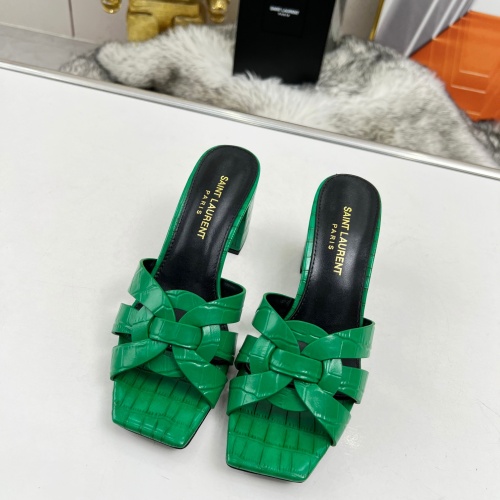 Replica Yves Saint Laurent YSL Slippers For Women #1198766 $82.00 USD for Wholesale