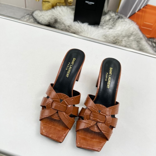 Replica Yves Saint Laurent YSL Slippers For Women #1198767 $82.00 USD for Wholesale
