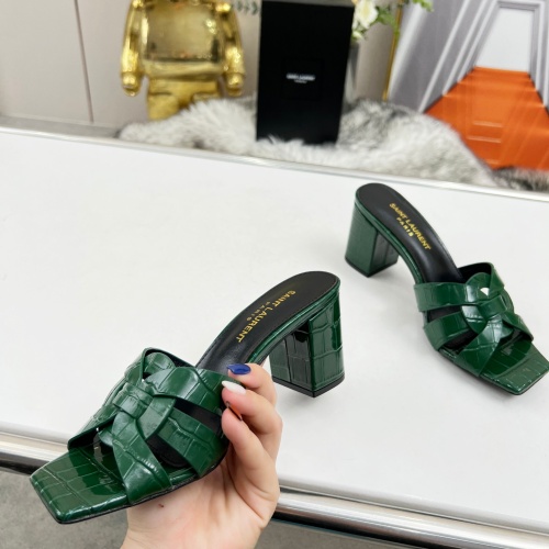 Replica Yves Saint Laurent YSL Slippers For Women #1198768 $82.00 USD for Wholesale