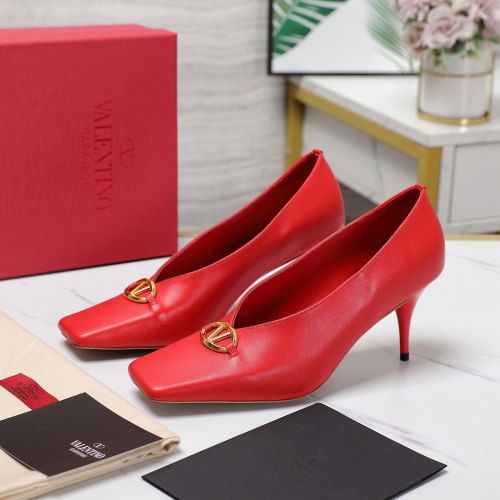Valentino High-Heeled Shoes For Women #1198799 $118.00 USD, Wholesale Replica Valentino High-Heeled Shoes