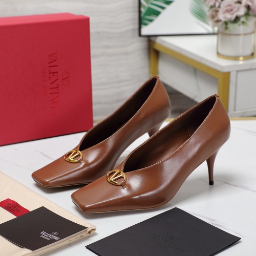 Valentino High-Heeled Shoes For Women #1198800 $118.00 USD, Wholesale Replica Valentino High-Heeled Shoes