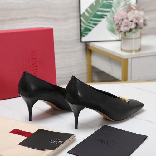 Replica Valentino High-Heeled Shoes For Women #1198801 $118.00 USD for Wholesale