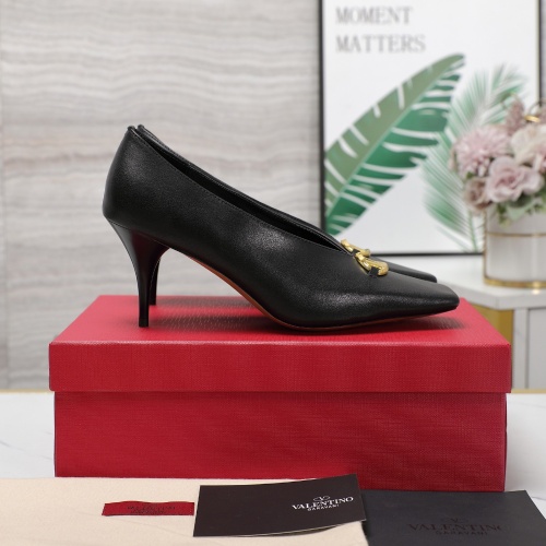 Replica Valentino High-Heeled Shoes For Women #1198801 $118.00 USD for Wholesale