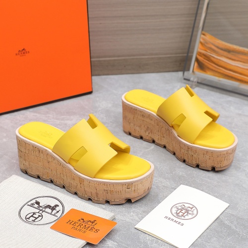 Replica Hermes Slippers For Women #1198804 $102.00 USD for Wholesale
