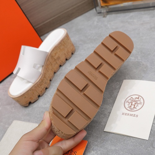Replica Hermes Slippers For Women #1198805 $102.00 USD for Wholesale