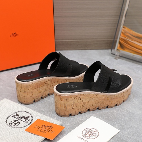 Replica Hermes Slippers For Women #1198807 $102.00 USD for Wholesale