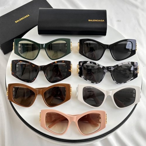 Replica Balenciaga AAA Quality Sunglasses #1198837 $48.00 USD for Wholesale