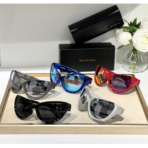 Replica Balenciaga AAA Quality Sunglasses #1198845 $60.00 USD for Wholesale