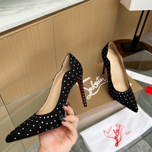 Replica Christian Louboutin High-heeled shoes For Women #1198968 $125.00 USD for Wholesale