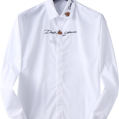 Dolce & Gabbana D&G Shirts Long Sleeved For Men #1198979