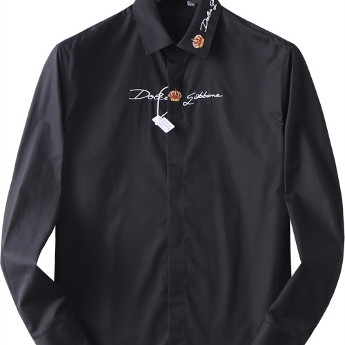 Dolce & Gabbana D&G Shirts Long Sleeved For Men #1198980