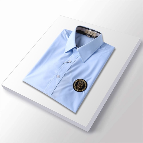 Replica Burberry Shirts Short Sleeved For Men #1198996 $36.00 USD for Wholesale