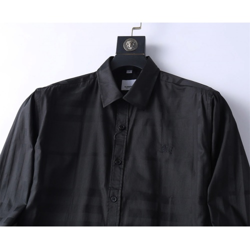 Replica Burberry Shirts Long Sleeved For Men #1199015 $40.00 USD for Wholesale