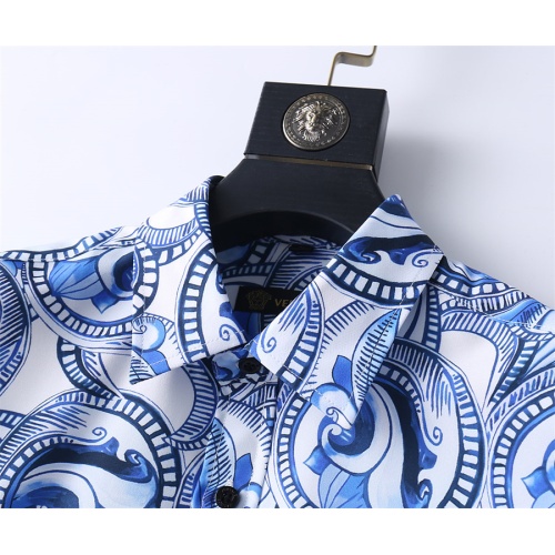 Replica Versace Shirts Long Sleeved For Men #1199032 $38.00 USD for Wholesale