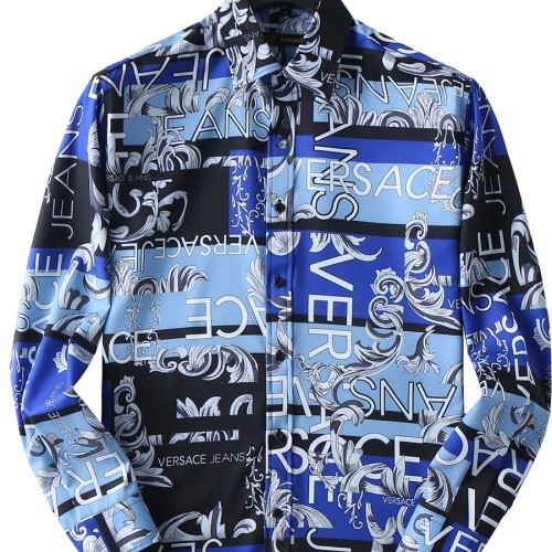 Versace Shirts Long Sleeved For Men #1199033 $38.00 USD, Wholesale Replica Versace Shirts