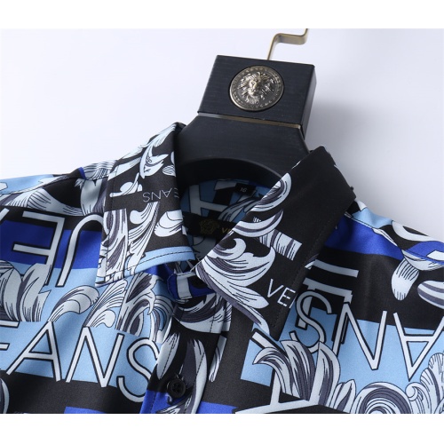 Replica Versace Shirts Long Sleeved For Men #1199033 $38.00 USD for Wholesale