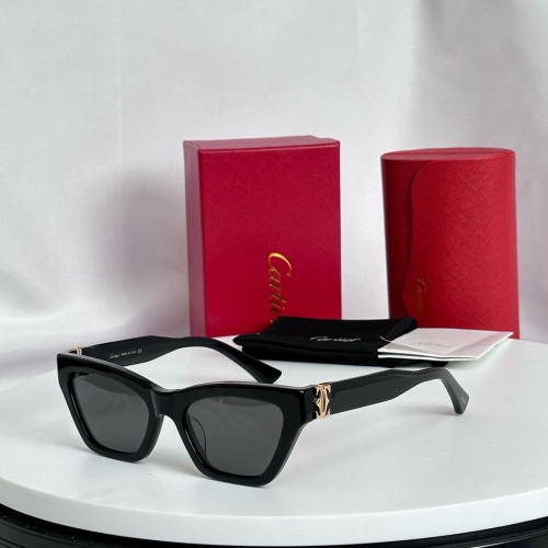 Cartier AAA Quality Sunglassess #1199082 $45.00 USD, Wholesale Replica Cartier AAA Quality Sunglassess