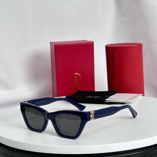 Cartier AAA Quality Sunglassess #1199084 $45.00 USD, Wholesale Replica Cartier AAA Quality Sunglassess