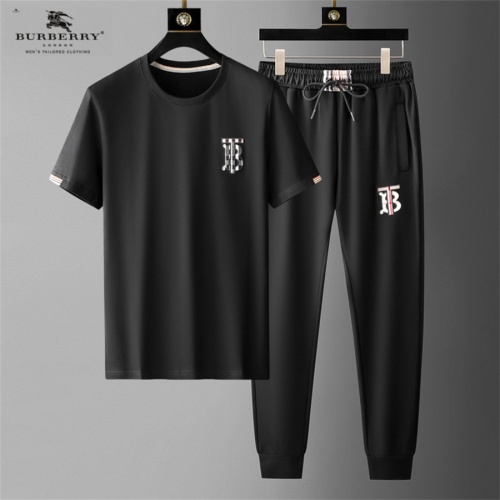 Burberry Tracksuits Short Sleeved For Men #1199090 $68.00 USD, Wholesale Replica Burberry Tracksuits