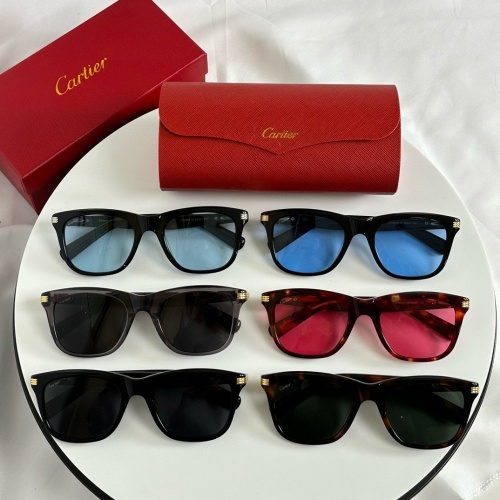 Replica Cartier AAA Quality Sunglassess #1199092 $52.00 USD for Wholesale