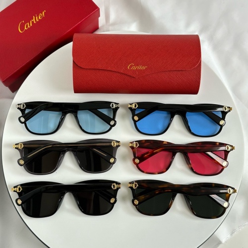 Replica Cartier AAA Quality Sunglassess #1199092 $52.00 USD for Wholesale