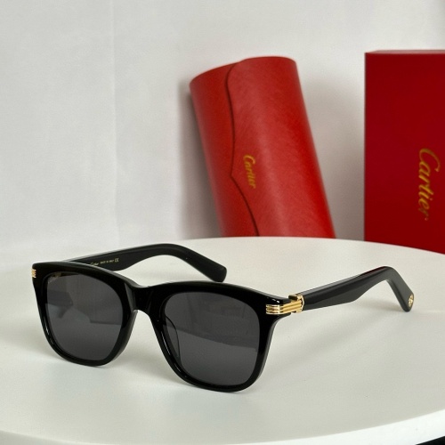 Cartier AAA Quality Sunglassess #1199096 $52.00 USD, Wholesale Replica Cartier AAA Quality Sunglassess