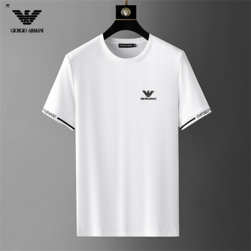 Replica Armani Tracksuits Short Sleeved For Men #1199099 $68.00 USD for Wholesale