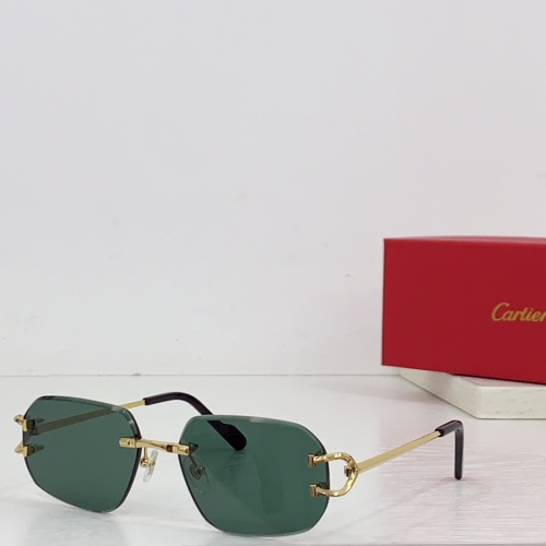 Cartier AAA Quality Sunglassess #1199100 $52.00 USD, Wholesale Replica Cartier AAA Quality Sunglassess