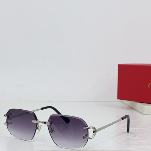 Cartier AAA Quality Sunglassess #1199102 $52.00 USD, Wholesale Replica Cartier AAA Quality Sunglassess