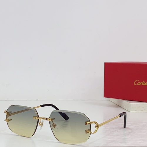 Cartier AAA Quality Sunglassess #1199106 $52.00 USD, Wholesale Replica Cartier AAA Quality Sunglassess