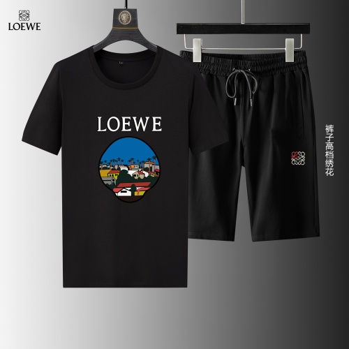 LOEWE Tracksuits Short Sleeved For Men #1199148 $56.00 USD, Wholesale Replica LOEWE Tracksuits