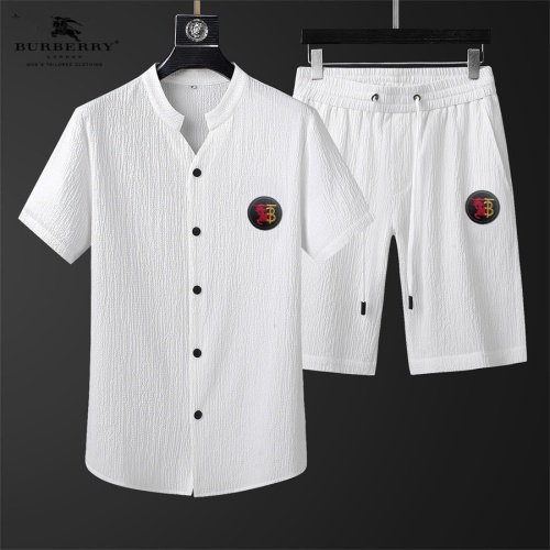 Burberry Tracksuits Short Sleeved For Men #1199183 $68.00 USD, Wholesale Replica Burberry Tracksuits