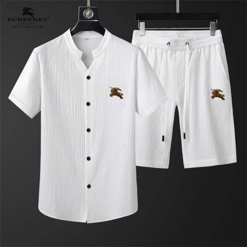 Burberry Tracksuits Short Sleeved For Men #1199191 $68.00 USD, Wholesale Replica Burberry Tracksuits